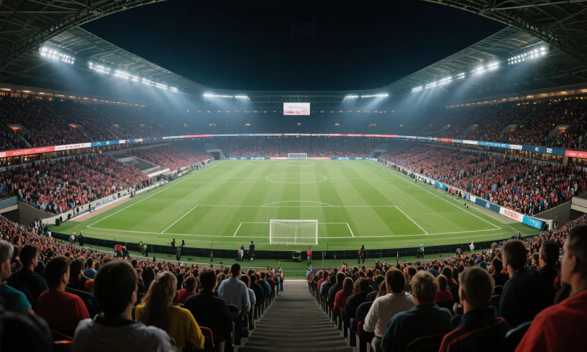 超清体育赛事现场画面示意