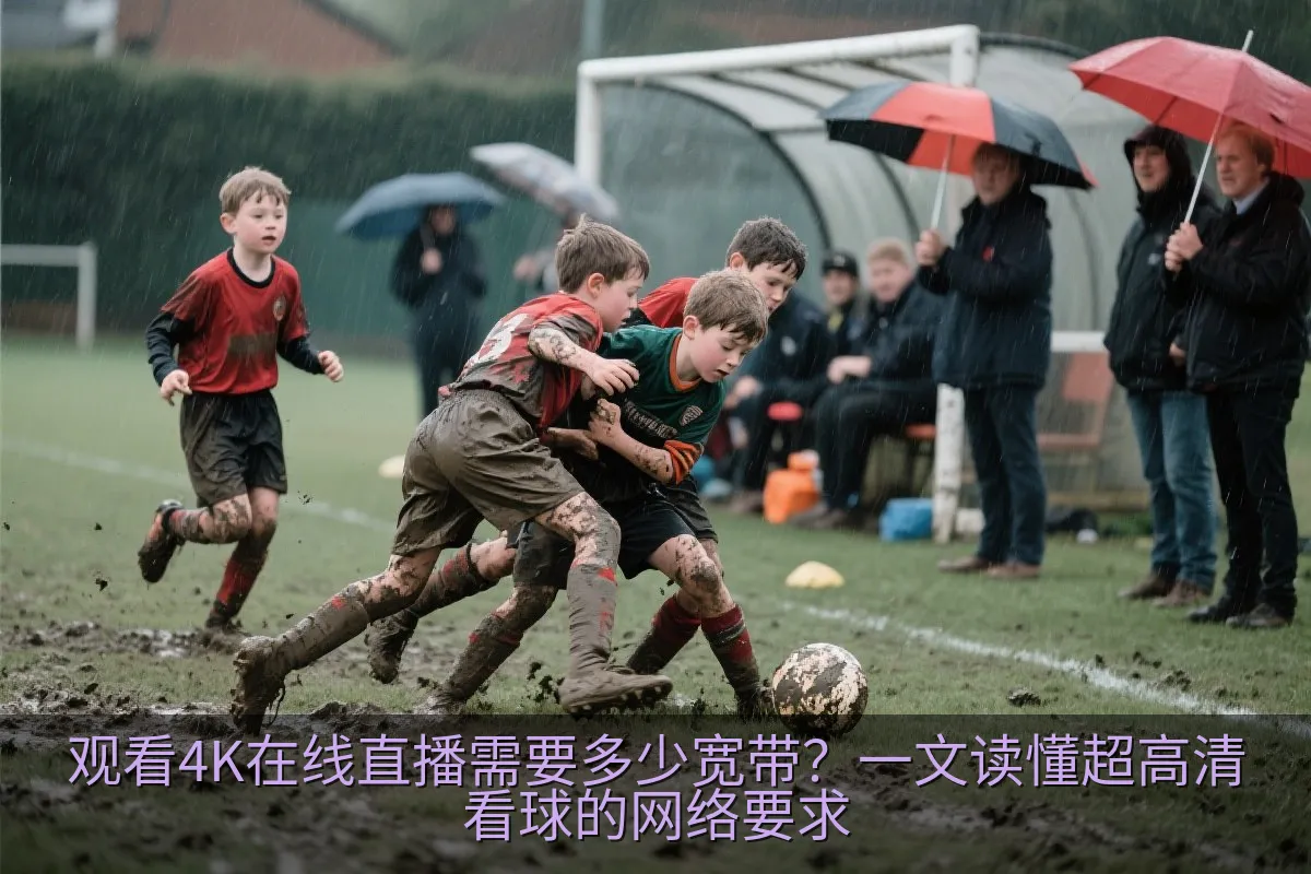 观看4K在线直播需要多少宽带？一文读懂超高清看球的网络要求